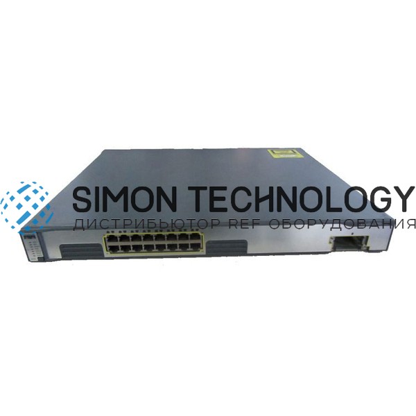Коммутатор Cisco Switch Catalyst 3750 16x 1000 1x10Gb XENPAK (WS-C3750G-16TD-S)