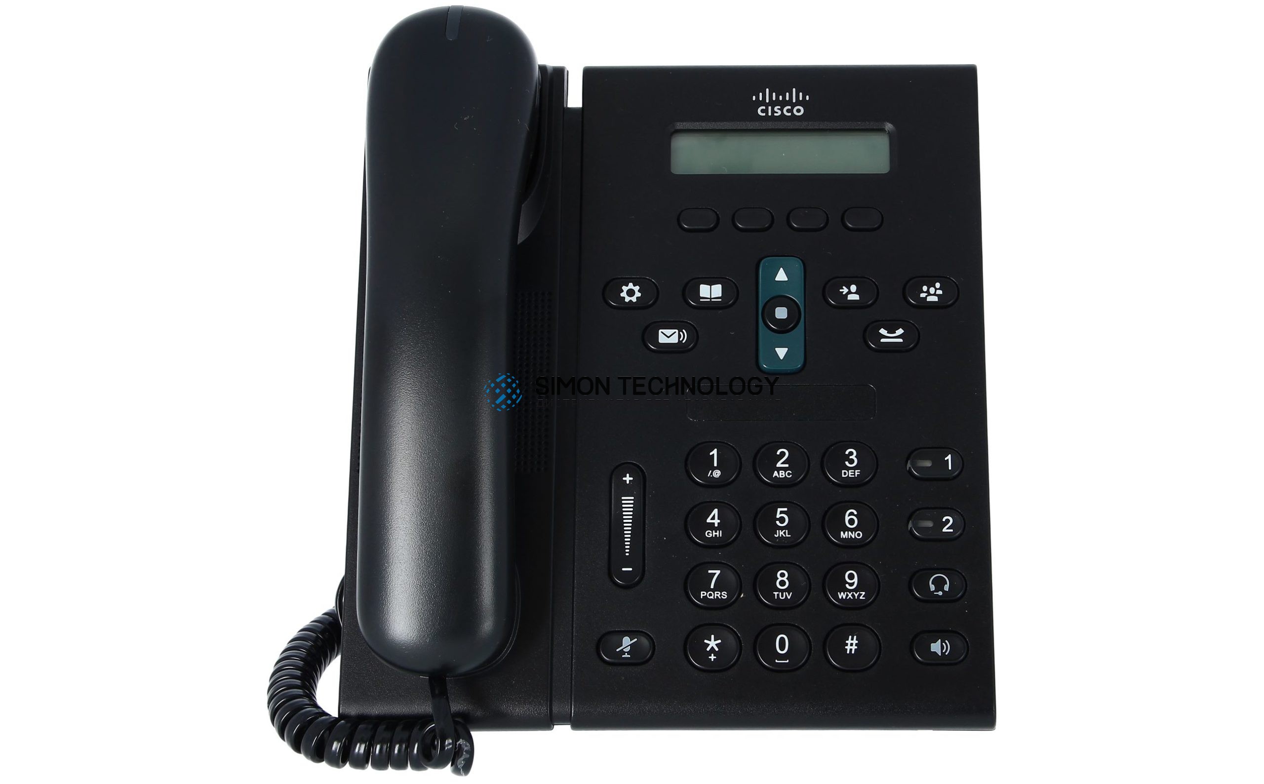 CP-6921-C-K9= - IP-телефон Cisco Unified IP Phone 6921, Charcoal, Standard  Handset