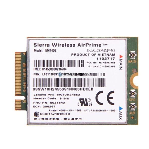 Lenovo Lenovo WIRELESS Wireless CMB SIE EM74 (01AX748)