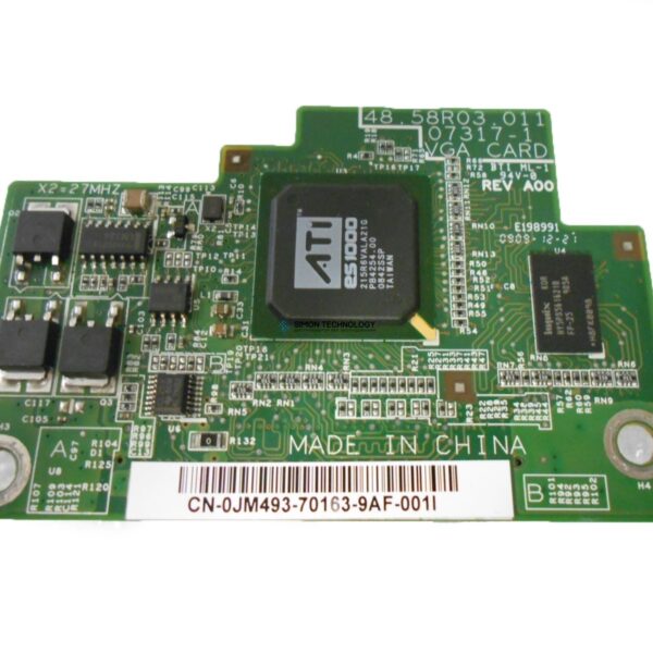Dell DELL VIDEO RISER CARD FOR POWEREDGE M605 / M805 (0JM493)