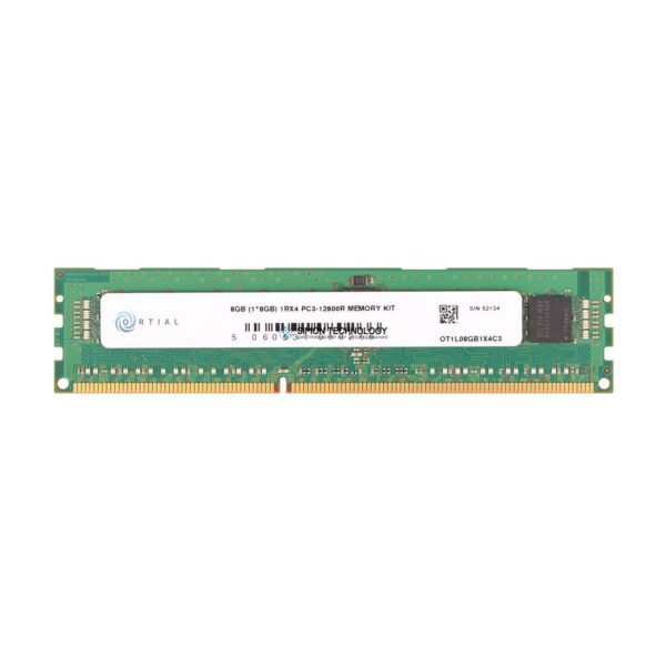 Оперативная память Ortial ORTIAL 8GB (1X8GB) 1RX4 PC3L-12800R DDR3-1600MHZ MEMORY KIT (116V2-OT)