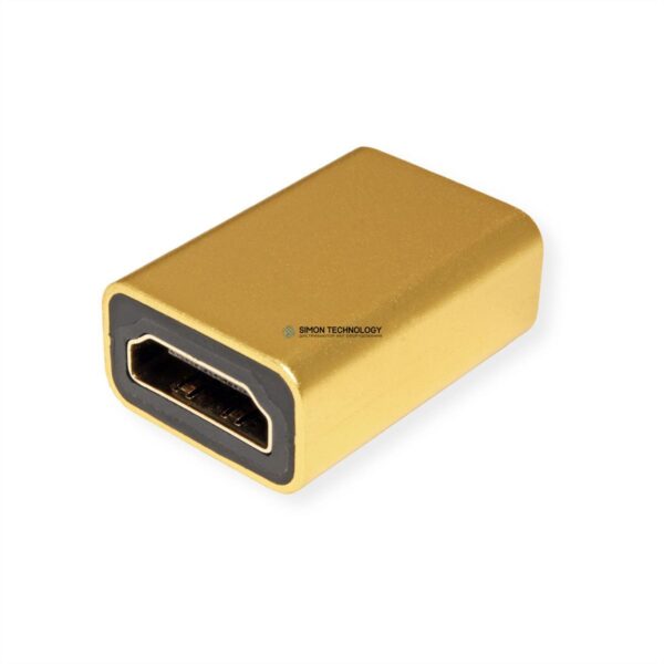 Адаптер Roline ROLINE GOLD Adapter HDMI / HDMI. F/F. Gold (12.03.3153)
