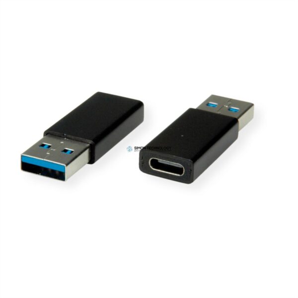 Адаптер Value VALUE USB3.2 Gen1 Adapter. A - C. M/F. Black (12.99.2998)