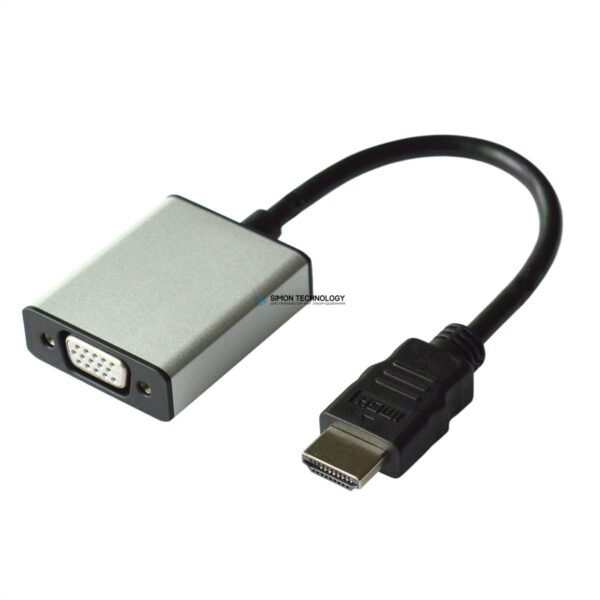Адаптер Value VALUE Cableadapter HDMI-VGA+Audio (Stereo). 15cm (12.99.3119)