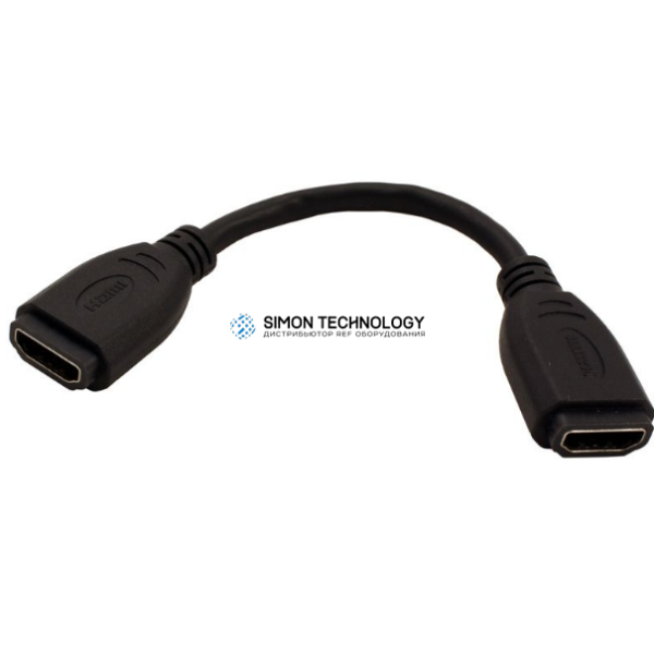 Адаптер Value VALUE Cableadapter HDMI-HDMI. F/F. Black. 15cm (12.99.3123)