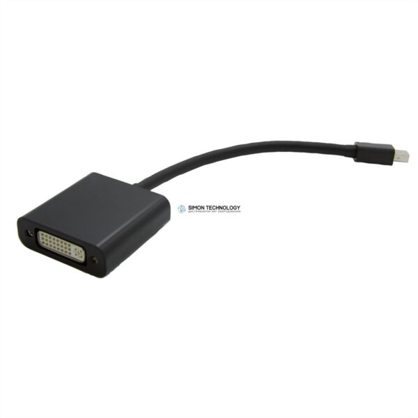 Адаптер Value VALUE Cableadapter MiniDP-DVI. M/F. Black. 15cm (12.99.3128)