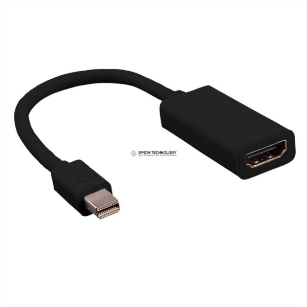 Адаптер Value VALUE Cableadapter MiniDP-HDMI. M/F. Black. 15cm (12.99.3130)