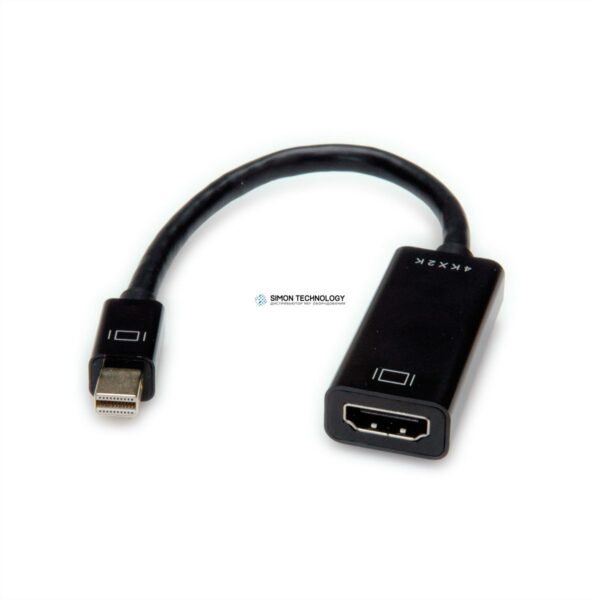 Адаптер Value VALUE Cableadapter MiniDP-HDMI. M/F. v1.2. 15cm (12.99.3143)