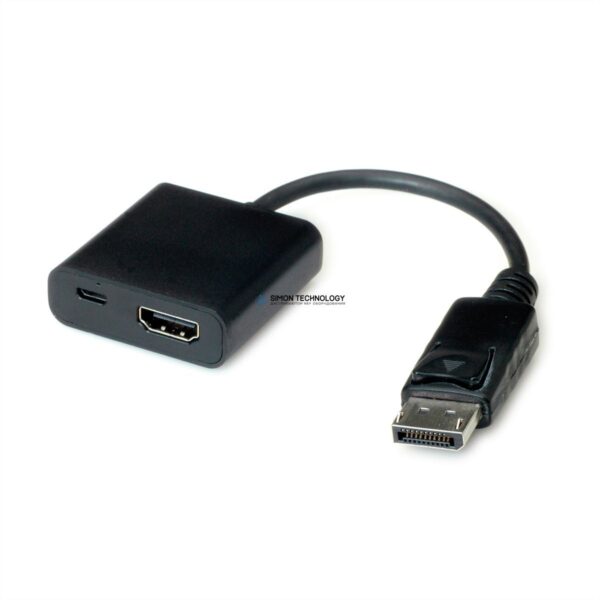Адаптер Value VALUE Cableadapter HDMI-DisplayPort v1.2. 15cm (12.99.3145)