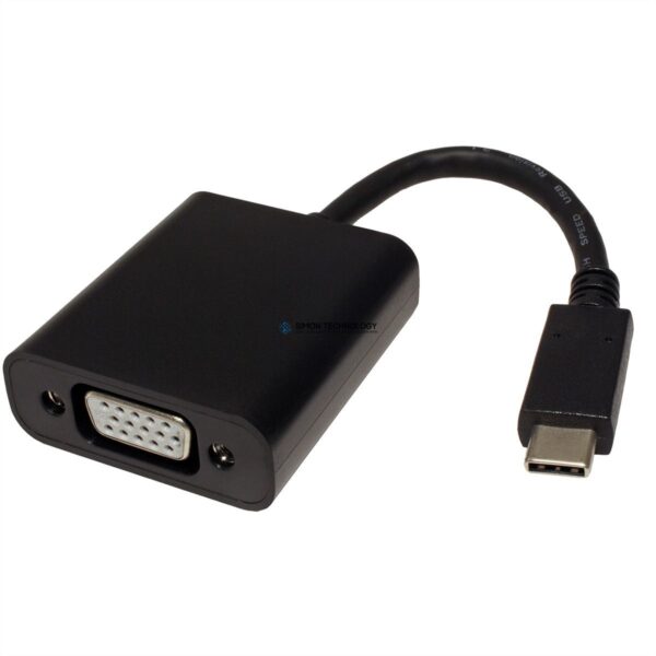 Адаптер Value VALUE Cableadapter USB3.1 C to VGA. M/F. 15cm (12.99.3200)