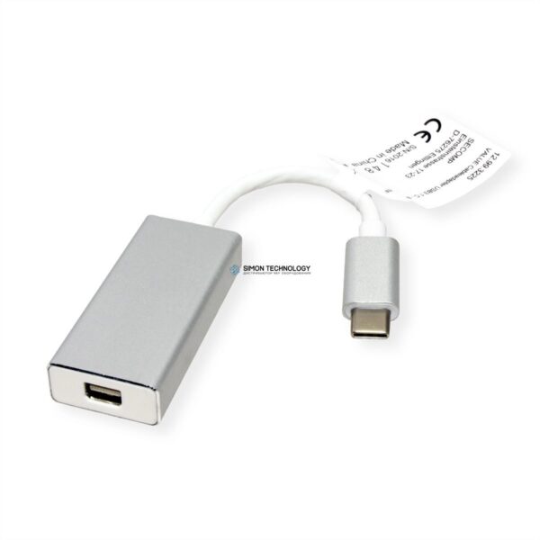 Адаптер Value VALUE Cableadapter USB3.1 C-MiniDP. M/F. 15cm (12.99.3225)