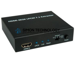 ROLINE HDMI 4K2K Audio Extractor. LPCM7.1 (14.01.3442)