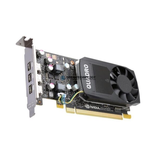 Видеокарта HP NVIDIA Quadro P400 Grafikkarte mit 2 GB (1ME43AT)