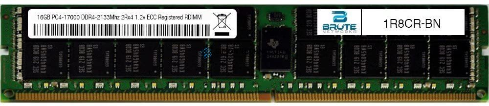 Оперативная память Dell SAMSUNG 16GB DDR4 2133MHz 2Rx4 1.2V RDIMM (1R8CR-OEM)
