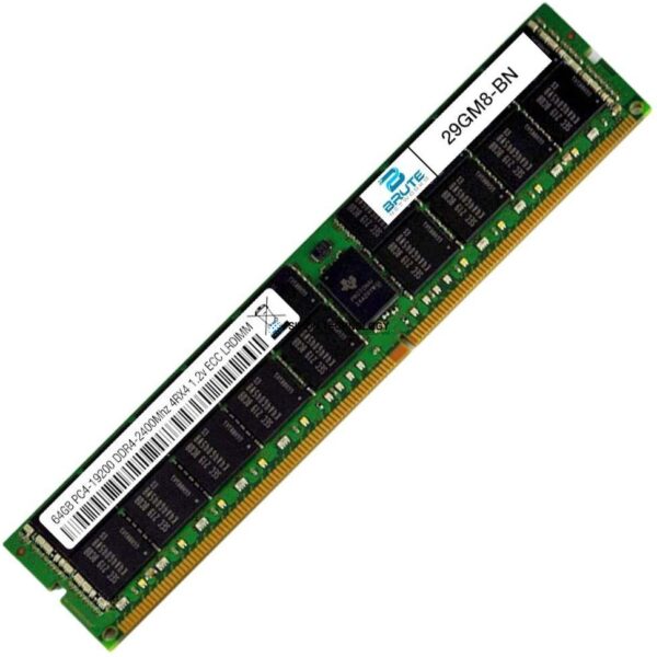 Оперативная память Dell ORTIAL 64GB (1*64GB) 4DRX4 PC4-19200T-L DDR4-2400MHZ LRDIMM (29GM8-OT)