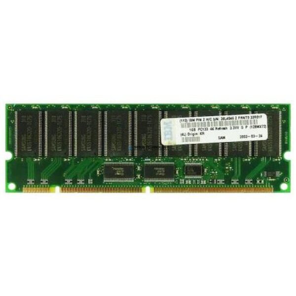 Оперативная память Lenovo Lenovo Memory 1GB ECC 133MHz SDRAM RDIMM (33L3065)