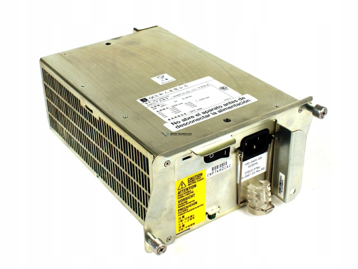 Блок питания Cisco CISCO 280W 7200 SERIES AC POWER SUPPLY (34-0687)