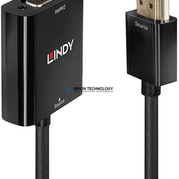 Адаптер Lindy Electronics Lindy HDMI to VGA & Audio Converter (38285)