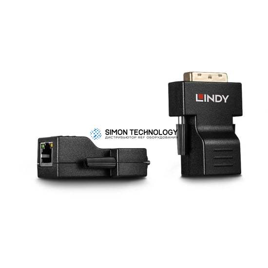 Lindy DVI-D Cat5e/6 Extender 70m Supports up to (38300)