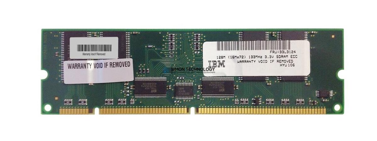 Оперативная память IBM RAM 128MB PC133 ECC (38L3575)