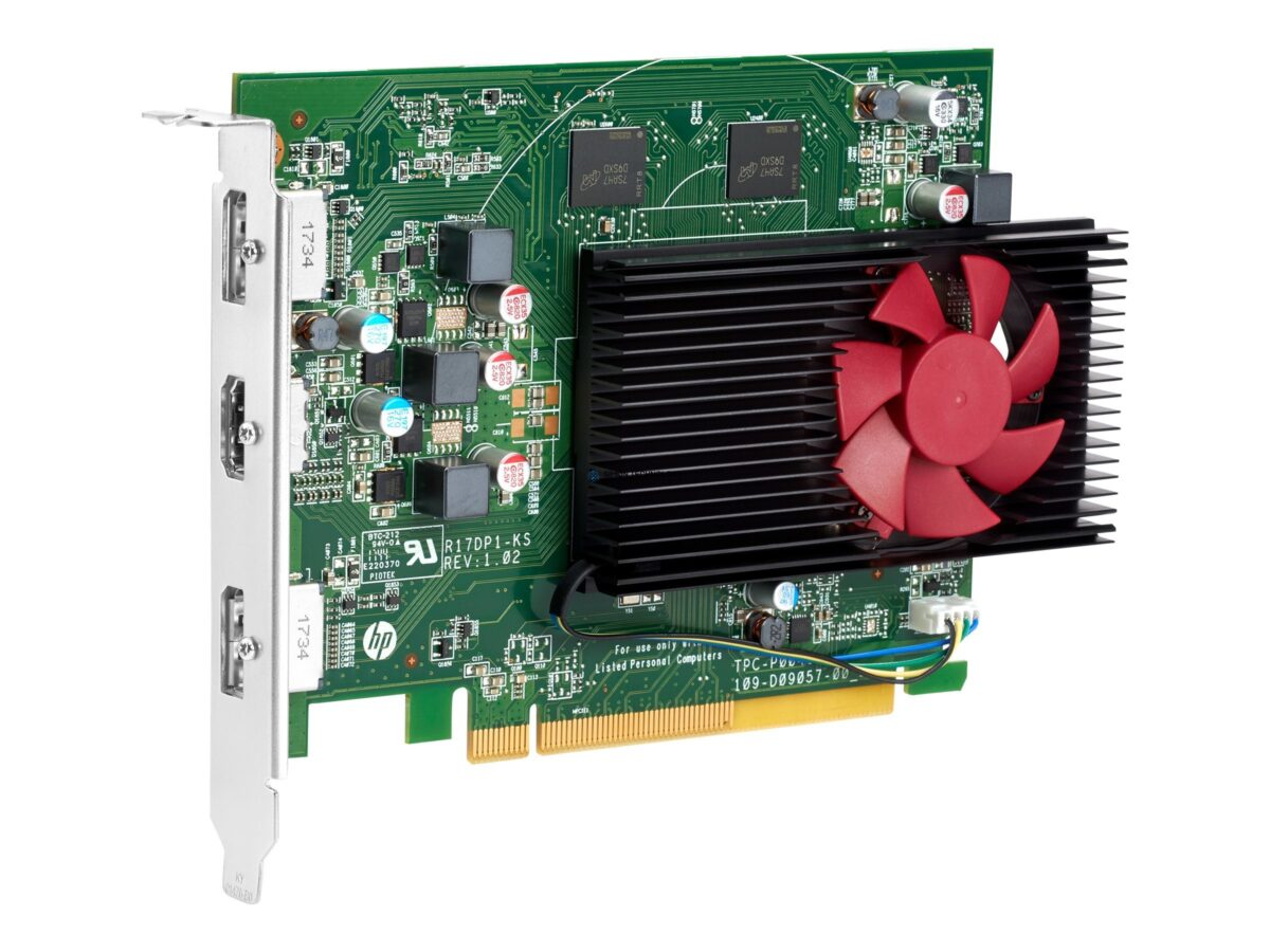Видеокарта HP AMD Radeon RX 550 - Grafikkarten - Radeon RX 550 - 4 GB GDDR5 - P (3TK71AA)