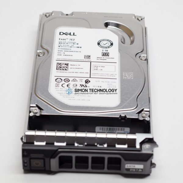 Dell Dell HDD 2TB 7.2K SATA 6G 3.5" 512N (400-AUST)
