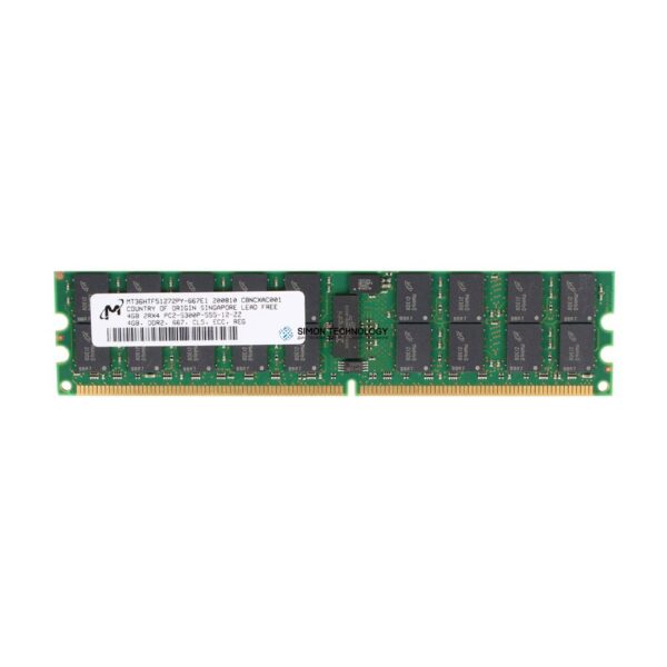 Оперативная память Samsung SAMSUNG 4GB (1X4GB) PC2-5300P MEMORY MODULE (405477-561)