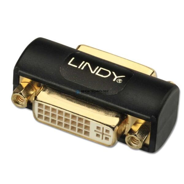 Адаптер Lindy Electronics Lindy DVI-I Dual Link F/F Coupler. F/F. Black (41233)