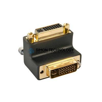 Адаптер Lindy Electronics Lindy DVI-I Adapter 90 Degree Up Male to Female (41253)
