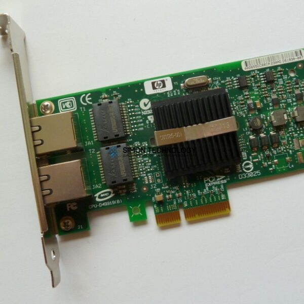 Сетевая карта HP HP NC360T PCIE DUAL GIGABIT NIC - LOW PROFILE BRKT (412648-B21-LP)