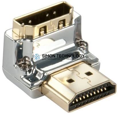Адаптер Cromo CROMO HDMI 90Degree Down Adapter. A-A. F/M. Silver (41505)