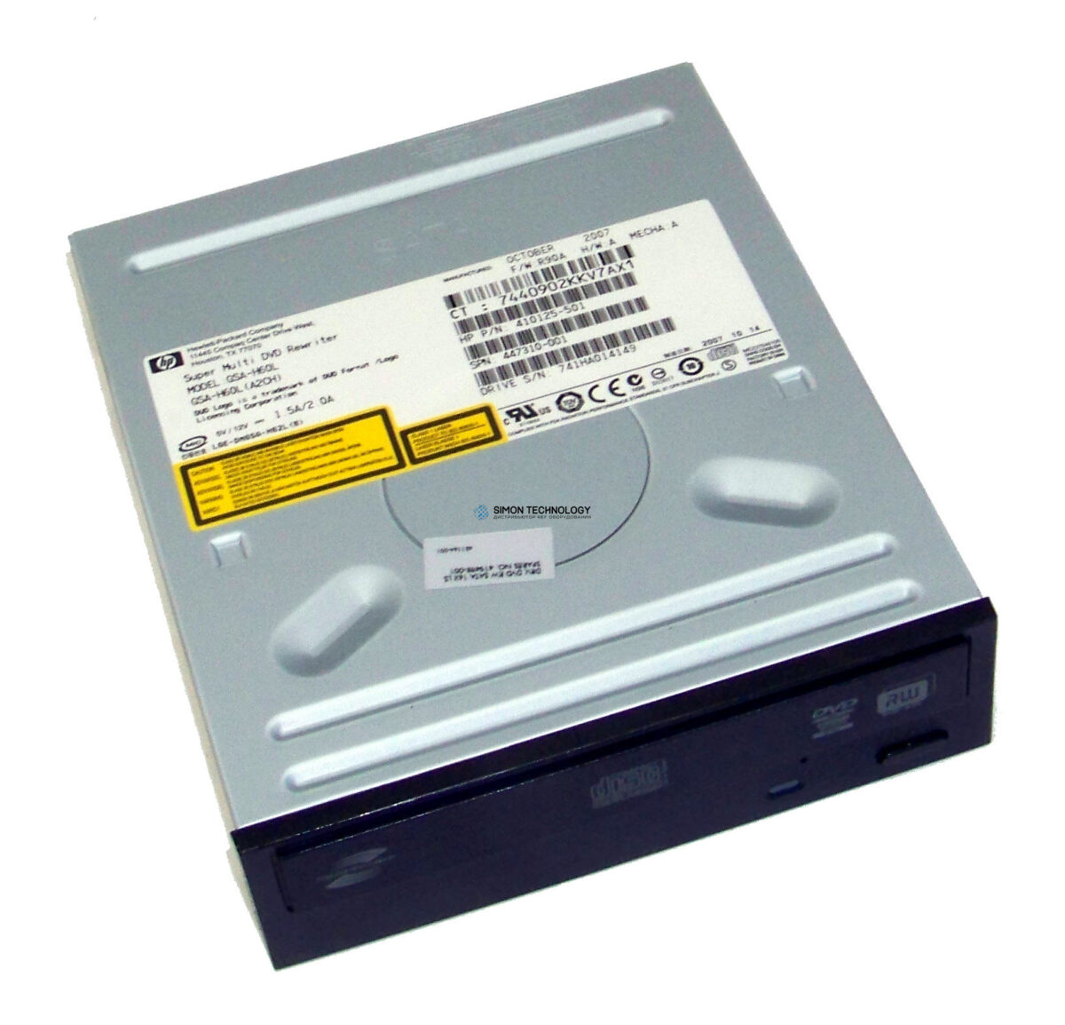 HP SATA LightScribe optical drive DVD+RW 8x DVD-R 16x (419498-001)