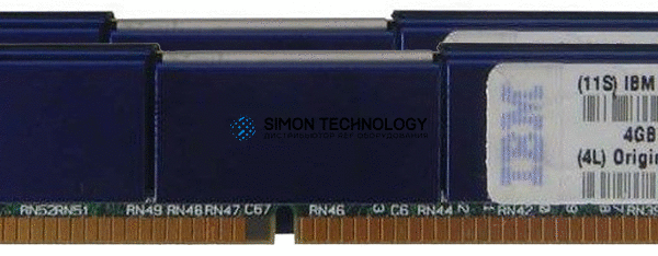 Оперативная память IBM IBM 8GB (2X4GB) PC-3200 CL3 ECC DDR VLP RDIM MEMORY KIT (41Y2756)