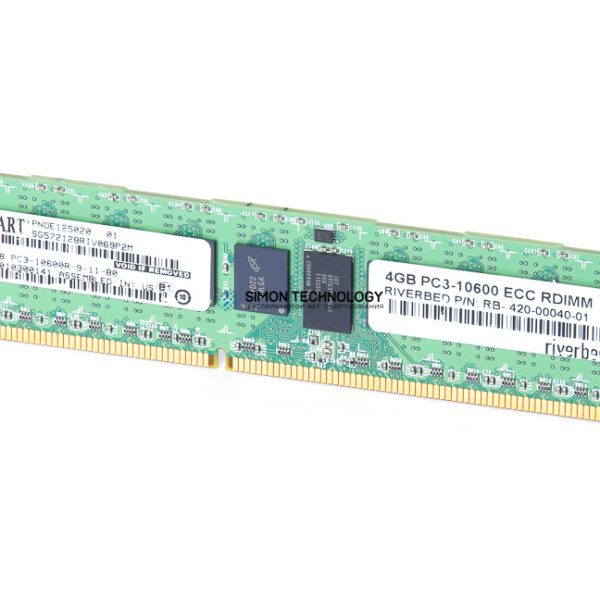 Оперативная память Riverbed 4GB (1*4GB) PC3-10600R DDR3-1333MHZ RDIMM (420-00040-01)