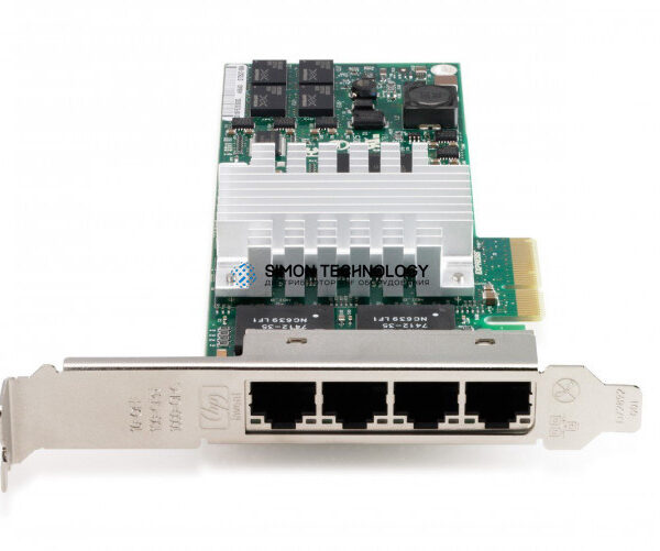 Сетевая карта HP HP NC364T PCIE QUAD PORT ADAPTER - HIGH PROFILE BRKT (435506-003-HP)