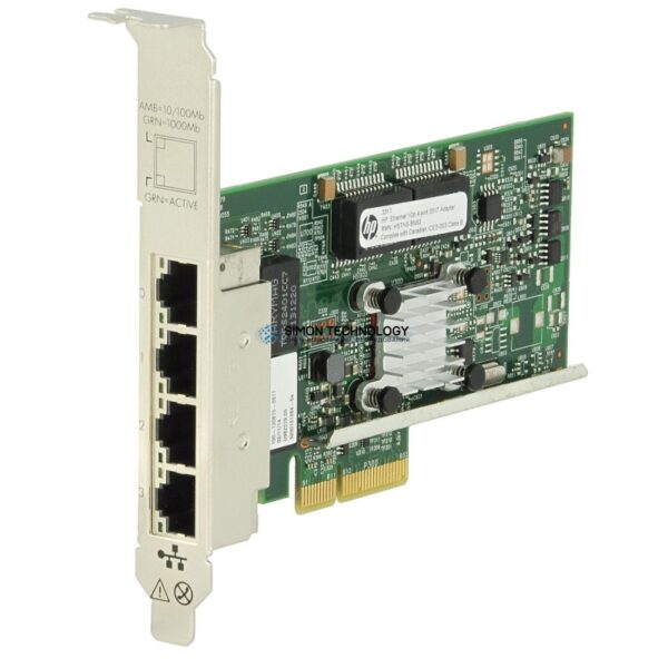 Сетевая карта HP HP NC364T PCIE QUAD PORT ADAPTER - HIGH PROFILE BRKT (436431-001-HP)