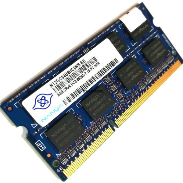 Оперативная память Nanya NANYA 2GB 2RX8 PC3-8500S SODIMM (43R1988)
