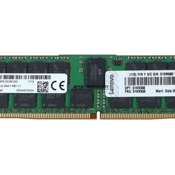 Оперативная память Lenovo ORTIAL 16GB (1*16GB) 2RX4 PC4-19200T-R DDR4-2400MHZ RDIMM (46W0831-OT)