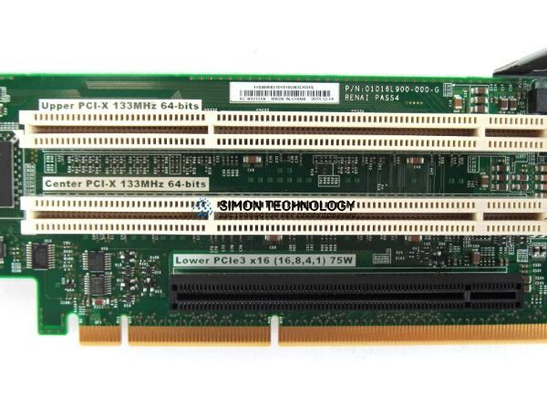 IBM IBM X3650 M4 PCIX RISER CARD 2 PCIX -PLUS 1 X16 PCIE SLOTS (46W8310)