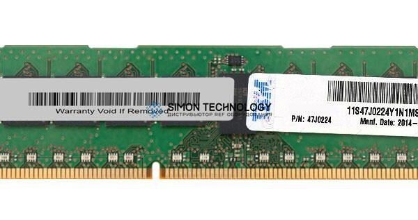 Оперативная память IBM Lenovo Memory 8GB 1x8GB 2Rx8 1.35V PC3L-12800 CL11 (47J0224)