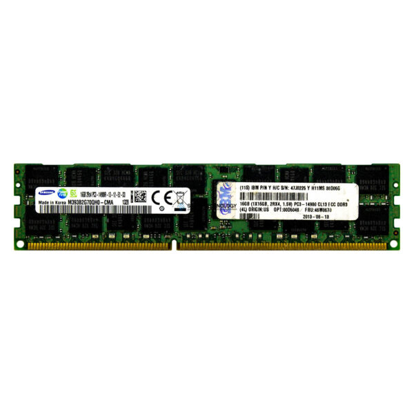Оперативная память IBM ORTIAL 16GB (1X16GB) 2RX4 PC3L-12800 CAS-11 LP MEMORY KIT (47J0226-OT)