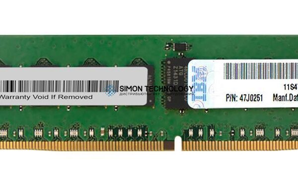 Оперативная память IBM ORTIAL 8GB (1*8GB) 1RX4 PC4-17000P-R DDR4-2133MHZ RDIMM (47J0251-OT)