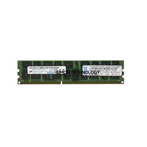 Оперативная память IBM IBM 8GB 2Rx4 1.35V PC3L-10600 CL9 DDR3 (49Y1398-SUB)