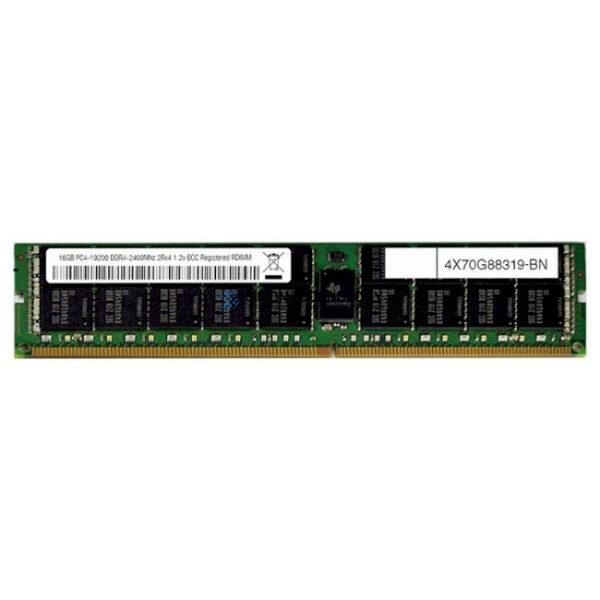 Оперативная память Lenovo ORTIAL 16GB (1*16GB) 2RX4 PC4-19200T-R DDR4-2400MHZ RDIMM (4X70G88319-OT)