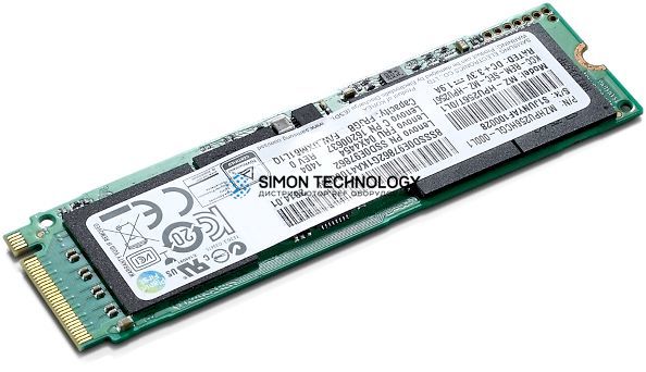 SSD Lenovo 512 GB SSD - intern - M.2 2280 - PCI Express 3.0 x4 (NVMe) (4XB0Q11720)