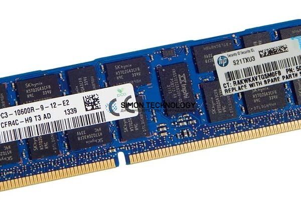 Оперативная память HP ORTIAL 8GB (1*8GB) 2RX4 PC3-10600R MEMORY KIT *LIFETIME WNTY* (501536-001-OT)