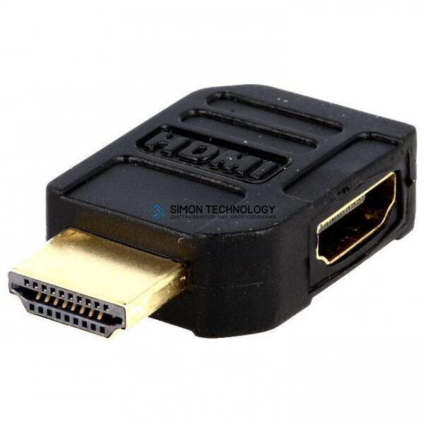 Адаптер Goobay Goobay HDMI Adapter. Gold-plated. Black - HDMI Fem (51724)