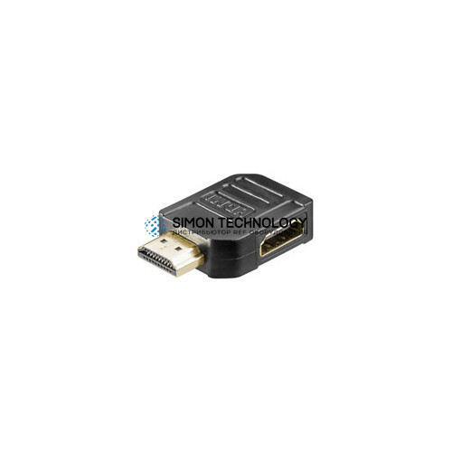Адаптер Goobay Goobay HDMI Adapter. Gold-plated. Black - HDMI Fem (51725)