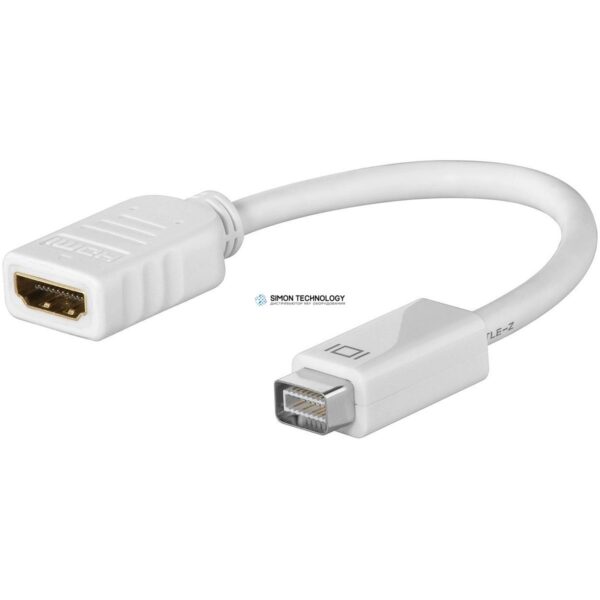Адаптер Goobay Goobay Mini DVI/HDMIÂµ Adapter Cable White. 0.1m (51745)