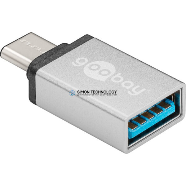 Адаптер Goobay Goobay USB-C to USB A 3.0 Adapter. M/F. Silver (56620)